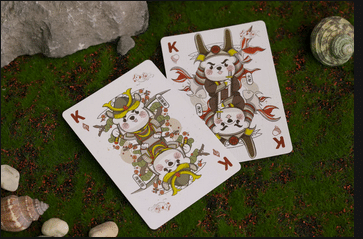Samurai Otter Playing Cards | SCARLET BUSHIDO Edition by Room One - Image 5