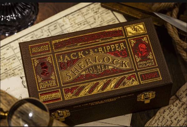Jack the Ripper & Sherlock Holmes Playing Cards | Collector Set by Room One