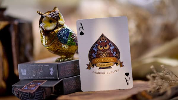 Nocturnal Playing Cards Gold Gilded by Emilysleights52 - Image 7