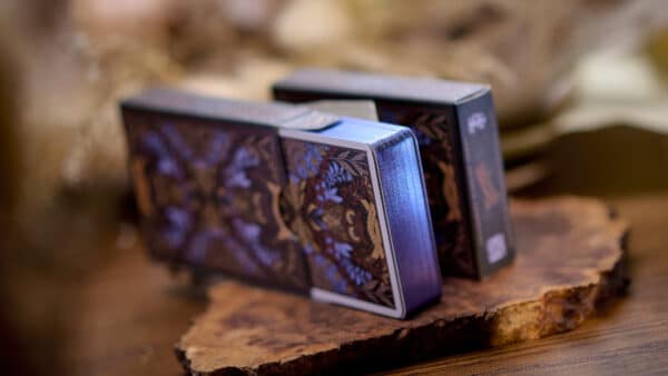 Nocturnal Playing Cards Gold Gilded by Emilysleights52 - Image 4