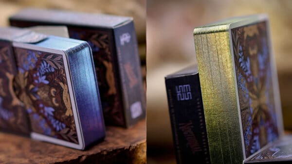 Nocturnal Playing Cards Gold Gilded by Emilysleights52 - Image 5