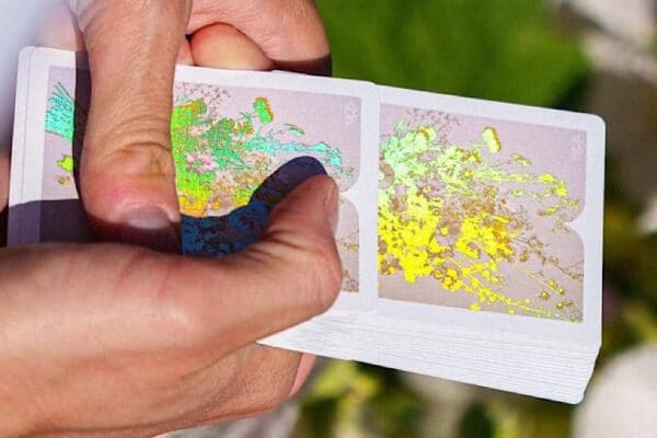 Holo Sepal Bouquet Playing Cards by Dealersgrip - Image 2