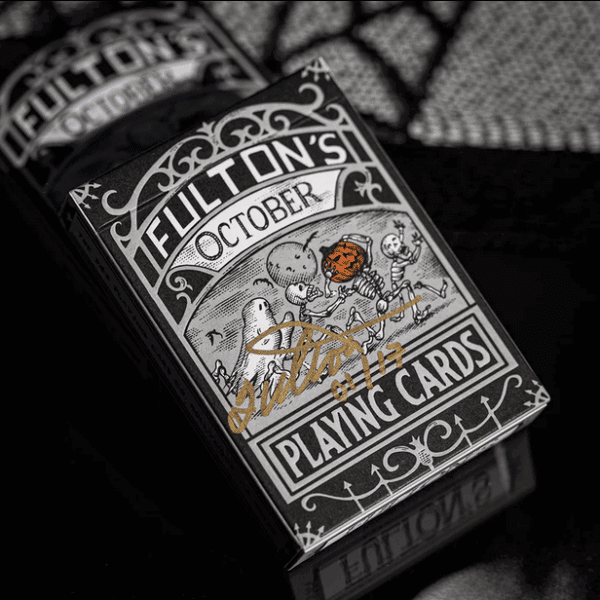 Signed Artist Proof Fultons October Tombstone Grey by Fulton