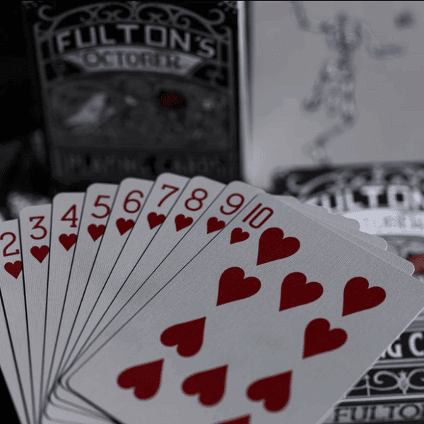 Fultons October Tombstone Grey Playing Cards by Fulton - Image 6