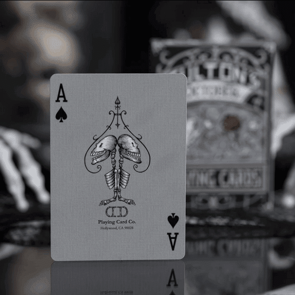 Fultons October Tombstone Grey Playing Cards by Fulton - Image 5