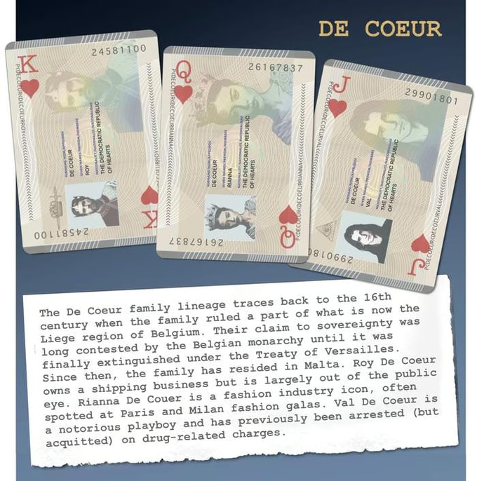 Passport Luxe (Gilded) Playing Cards and Puzzle by Sinecure