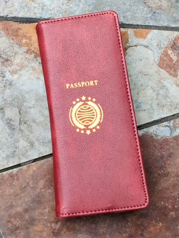 Passport Playing Cards and Puzzle Wallet (decks not included) by Cardware