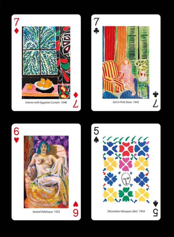 Matisse Modern Art Playing Cards by Piatnik - Image 5