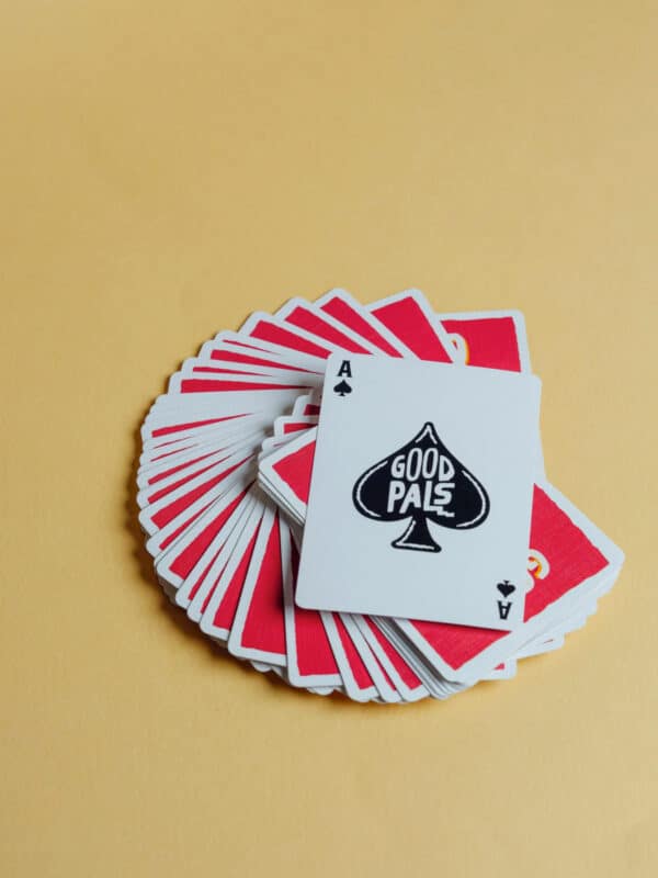 Good Pals Logo Playing Cards (Red) by Good Pals - Image 10