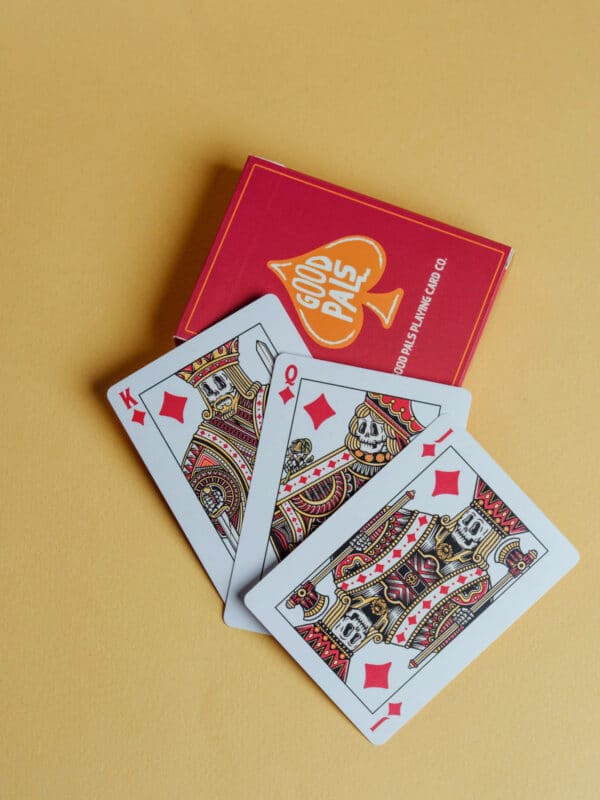 Good Pals Logo Playing Cards (Red) by Good Pals - Image 9