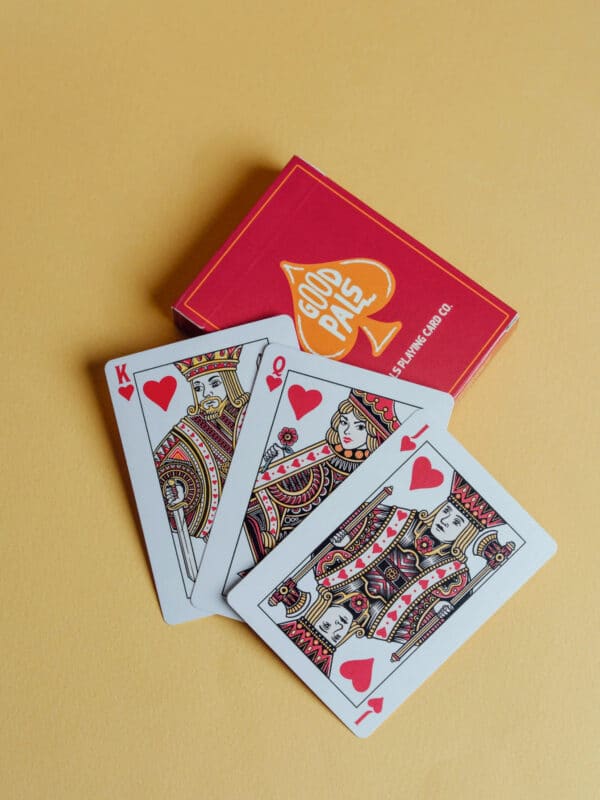 Good Pals Logo Playing Cards (Red) by Good Pals - Image 8