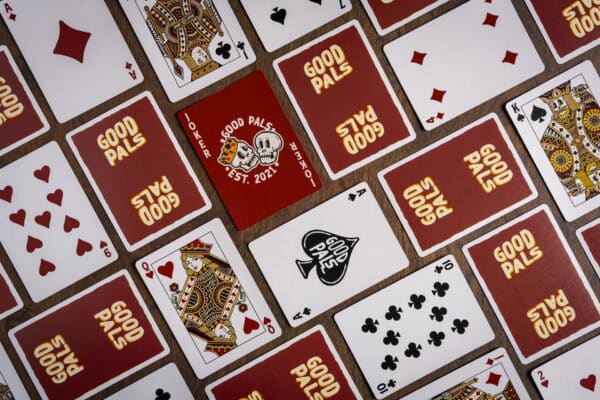 Good Pals Logo Playing Cards (Red) by Good Pals - Image 3
