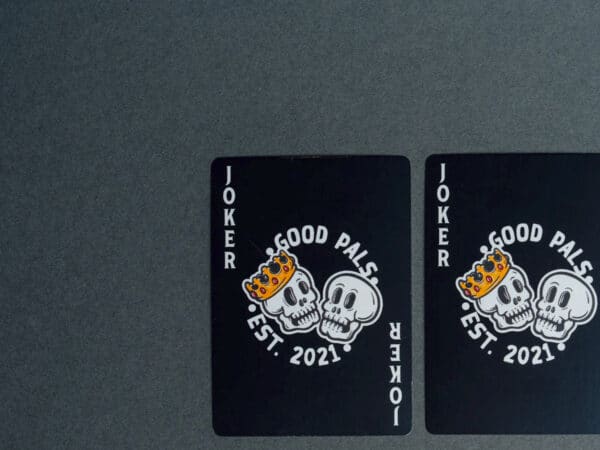 Good Pals King Logo Playing Cards (Black) by Good Pals - Image 15
