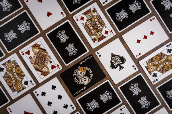 Good Pals King Logo Playing Cards (Black) by Good Pals - Image 3