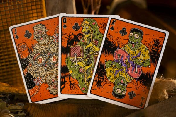 Halloween Tales Playing Cards (Volume 2 - Orange) by Good Pals - Image 9