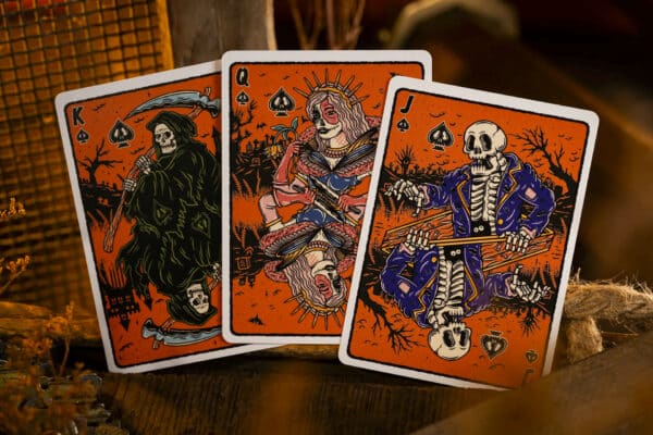 Halloween Tales Playing Cards (Volume 2 - Orange) by Good Pals - Image 6