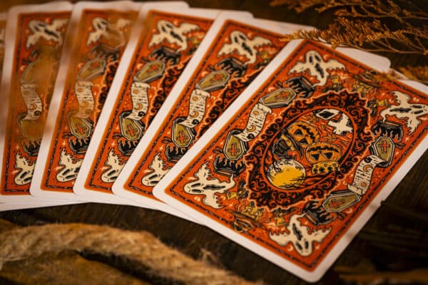 Halloween Tales Playing Cards (Volume 2 - Orange) by Good Pals - Image 3