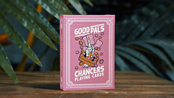 GILDED Holographic Chancers V5 Pink Playing Cards by Good Pals - Image 5
