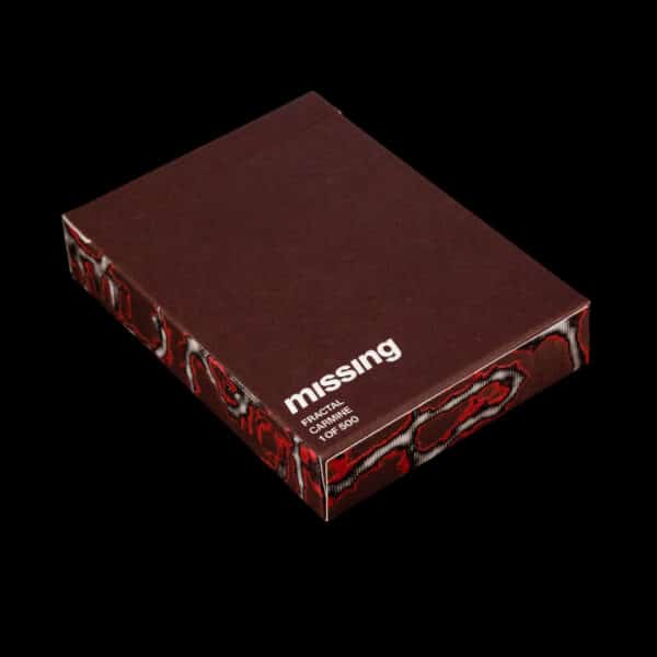 Fractal Playing Cards- Carmine by Missing New York