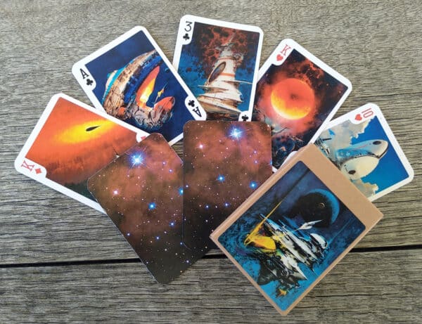 Science Fiction Sci-Fi SiFi Star Wars Art Playing Cards by John Conrad Berkey - Image 2