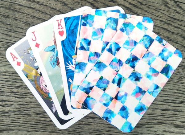 SAO Kirito Asuna Manga Sword Art Online Anime Playing Cards - Image 3