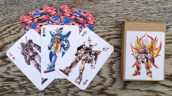 Gundam Battle MECH Robots Japan Manga Anime Character Art Playing Cards - Image 5