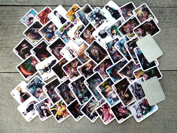 Demon Slayer Kimetsu no Yaiba Manga Anime Posters Fan Art Playing Cards - Image 3