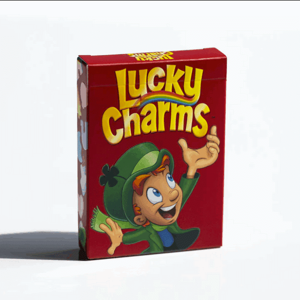 Lucky Charms Gold Foil Playing Cards by Fulton