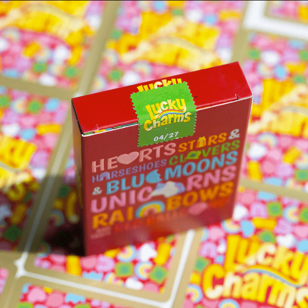 LUCKY CHARMS LIMITED GILDED PLAYING CARDS- Irish Green by Fulton