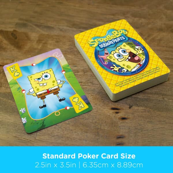 SpongeBob SquarePants Square Pants Playing Cards by Aquarius - Image 5