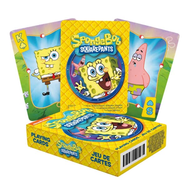 SpongeBob SquarePants Square Pants Playing Cards by Aquarius