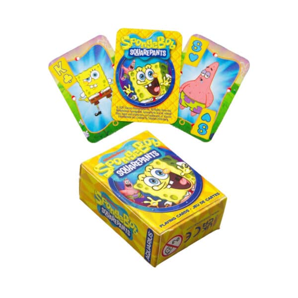 SpongeBob Chiisai Mini Playing Cards by Aquarius