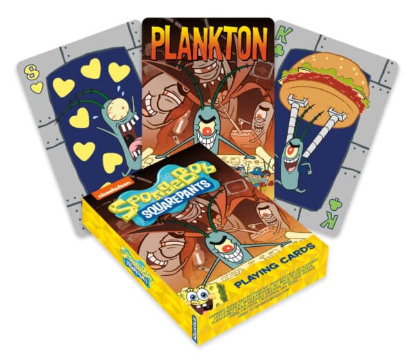 SpongeBob SquarePants – Plankton Playing Cards by Aquarius