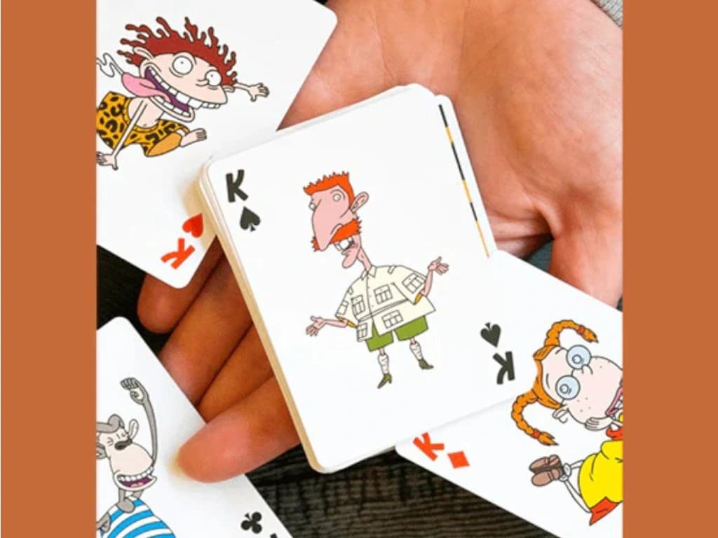 Fontaine Nickelodeon Wild Thornberrys Gilded Edition Playing Cards