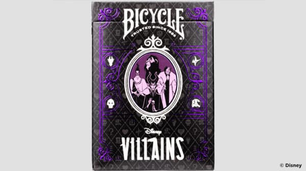 Bicycle Disney Villains (Purple) Playing Cards by USPCC - Image 4