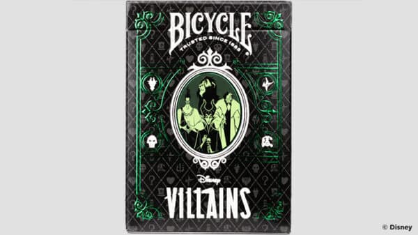 Bicycle Disney Villains (Green) Playing Cards by USPCC - Image 4