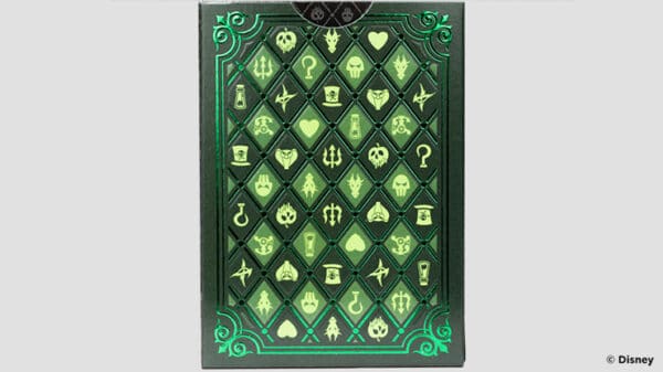 Bicycle Disney Villains (Green) Playing Cards by USPCC - Image 3
