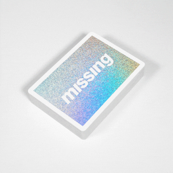 Base Foil Playing Cards (Silk)-87% by Missing New York