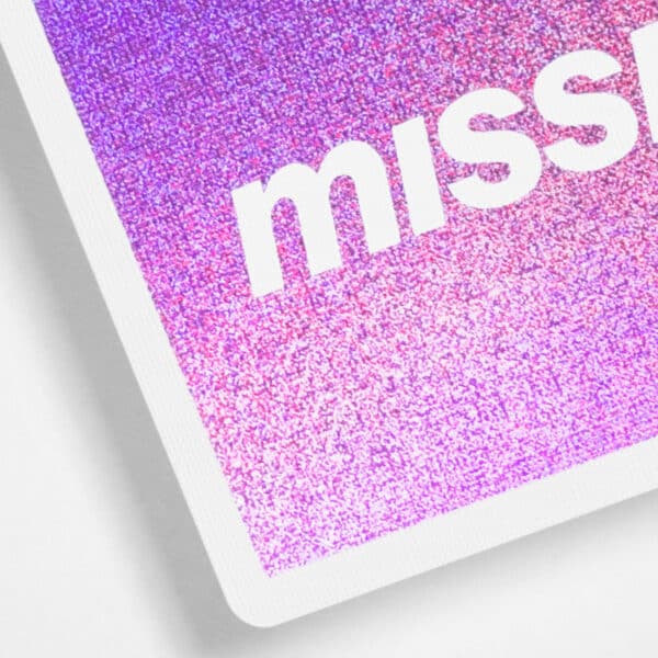Base Foil Playing Cards (Petal)-100% by Missing New York - Image 3