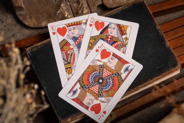 GILDED GOLDEN EAGLE No. 7 VINTAGE PLAYING CARDS (NUMBERED) by A Haines - Image 7