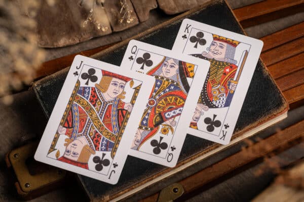 GILDED GOLDEN EAGLE No. 7 VINTAGE PLAYING CARDS (NUMBERED) by A Haines - Image 6