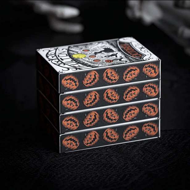 OCTOBER V2 PLAYING CARDS LIMITED GILDED EDITION- Orange by