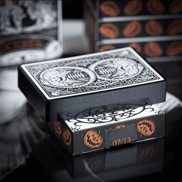 October V2 Playing Cards Limited Gilded Edition- Black by Fulton