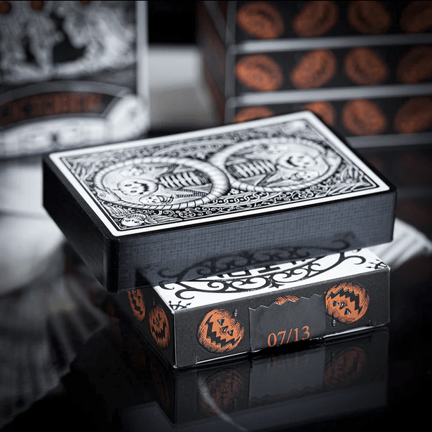 OCTOBER V2 PLAYING CARDS LIMITED GILDED EDITION- Black by