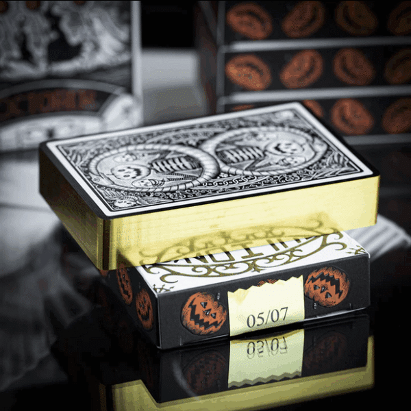 October V2 Playing Cards Limited Gilded Edition- Gold by Fulton