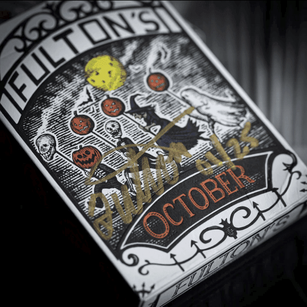 October V2 Playing Cards Signed Artist Proof by Fulton - Image 15