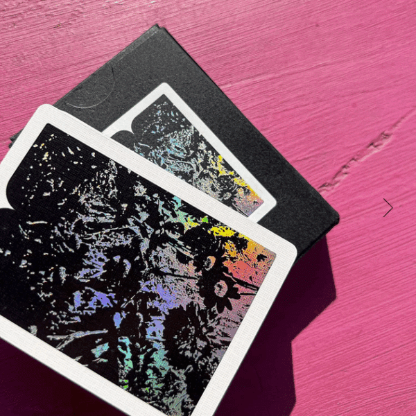 Sepal Silhouette- Holographic Playing Cards by Dealersgrip - Image 4