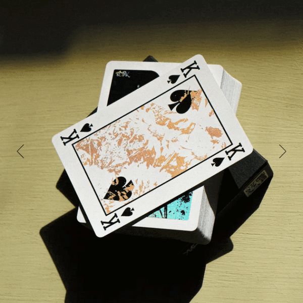 Sepal Silhouette- Holographic Playing Cards by Dealersgrip - Image 3