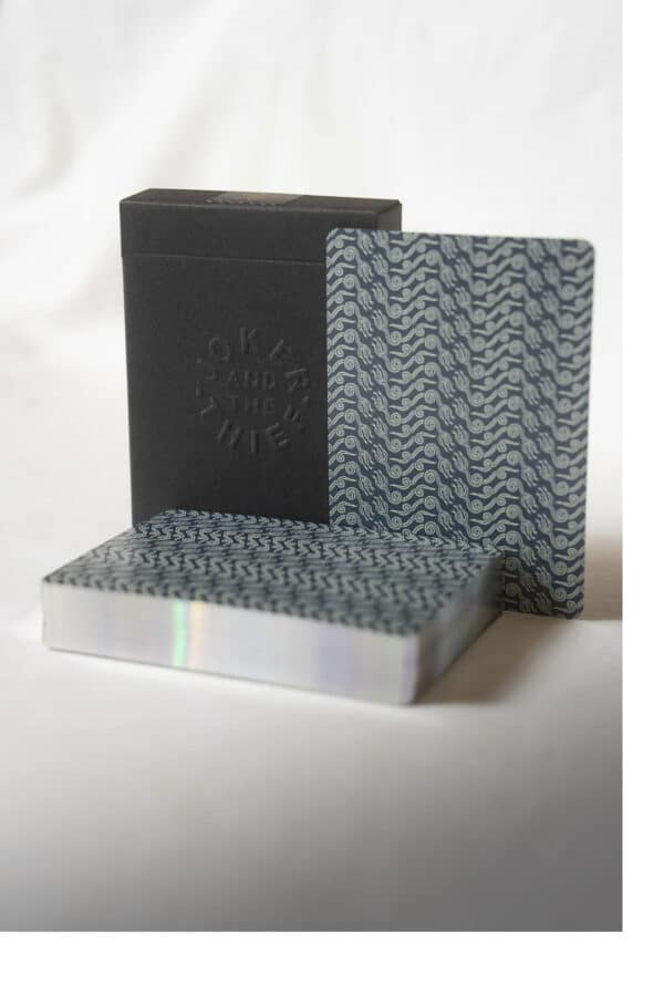 GILDEDNo Borders Edition 2: Crown Back Blue Playing Cards by Joker and the Thief