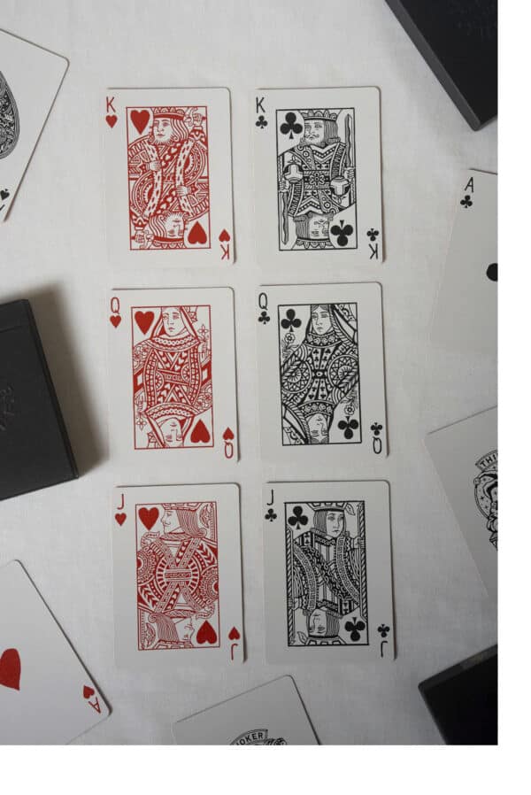 GILDEDNo Borders Edition 2: Crown Back Blue Playing Cards by Joker and the Thief - Image 7